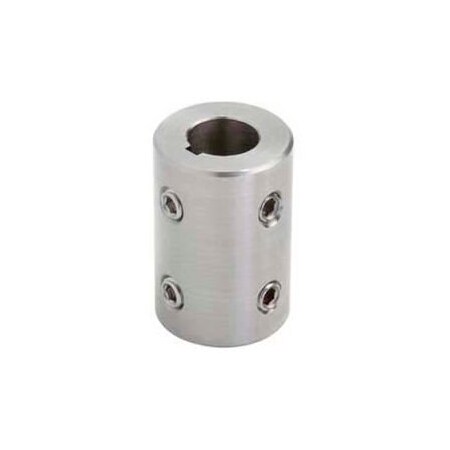 Climax Metal Climax Metal, Metric Set Screw Coupling W/Keyway, MRC-35-SKW4H@90, Stainless Steel, 35mm MRC-35-SKW4H@90